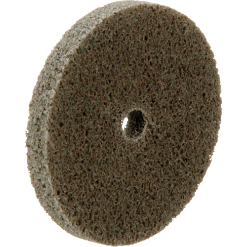 Standard Abrasives Unitized Wheel, 2" x 1/4", 1/4" Arbor, Medium Grit, Aluminum Oxide Oxford Builders Supplies Inc