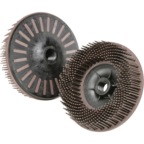 Scotch-Brite Radial Bristle Discs for Right Angle Grinders, Ceramic, 36 Grit, 4-1/2" Dia. Oxford Builders Supplies Inc