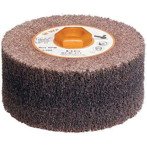 Tambour Blendex &agrave; haute densit&eacute;, 4-1/2" dia. x 2" la, 5/8"-11 Arbre, Grain HD Oxford Builders Supplies Inc
