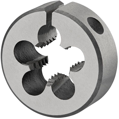 Round Adjustable Die, 6-32 Thread, High Speed Steel Oxford Builders Supplies Inc