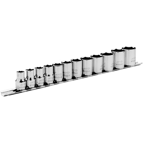 Jeu de douilles m&eacute;triques, 12 Mcx, Prise de 3/8" Oxford Builders Supplies Inc