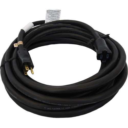 Heavy-Duty Neoprene Extension Cords, Indoor/Outdoor, SOOW, 14/3 AWG, 15 A, 25' Oxford Builders Supplies Inc