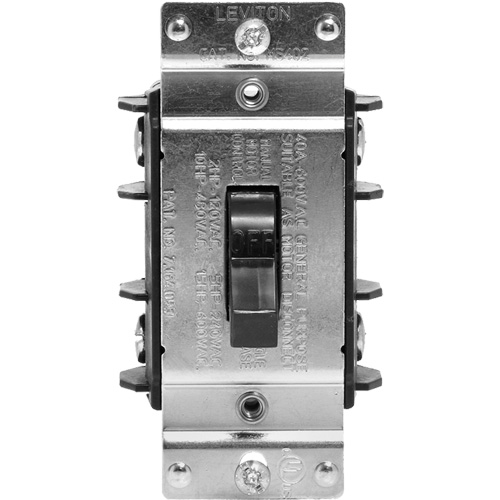 Interrupteur bipolaire monophas&eacute; Oxford Builders Supplies Inc