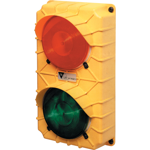 LED Stop & Go Lights, Plastic, 6-3/8" W x 3-3/4" D x 11-3/8" H Oxford Builders Supplies Inc