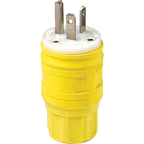 Pris &agrave; lames droites &eacute;tanche Wetguard, Plastique, 20 A, 250 V Oxford Builders Supplies Inc