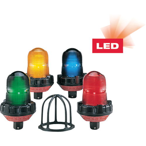 Lumi&egrave;res d'avertissement DEL pour milieu dangereux avec technologie XLT, Clignotement, Rouge Oxford Builders Supplies Inc