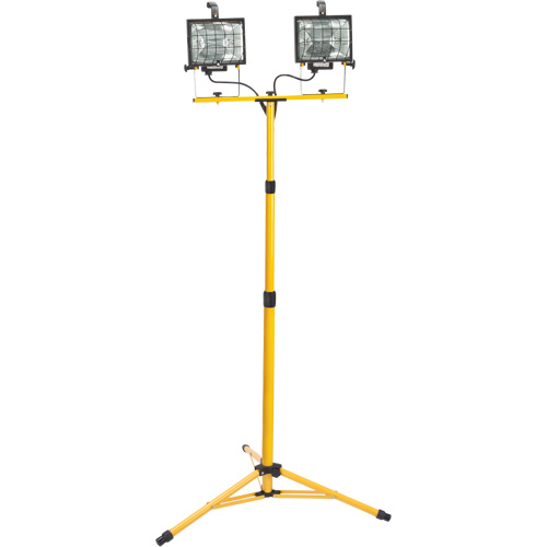 Projecteur double, Halog&egrave;ne, 500 W, 16000 lumens, Boîtier en Acier Oxford Builders Supplies Inc
