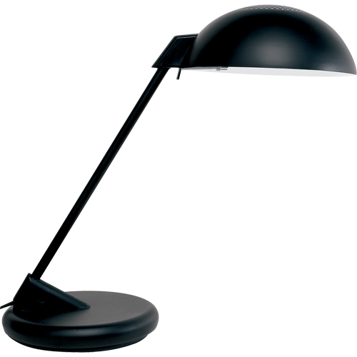 Lampe de bureau, 100 W, Incandescente, Noir Oxford Builders Supplies Inc