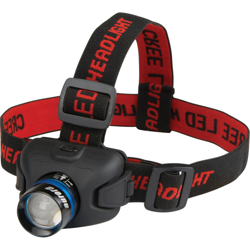 Lampe frontale Cree, DEL, 120 lumens, 6 hres de fonctionnement, piles AAA Oxford Builders Supplies Inc