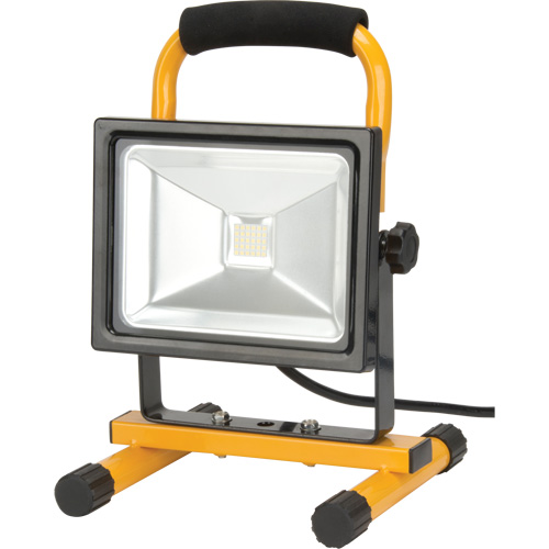 Projecteur portatif, DEL, 20 W, 2500 lumens, Boîtier en Aluminium Oxford Builders Supplies Inc