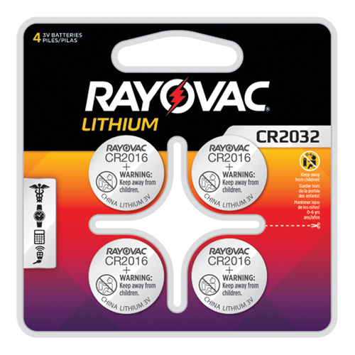 Piles bouton au lithium CR2032, 3 V Oxford Builders Supplies Inc