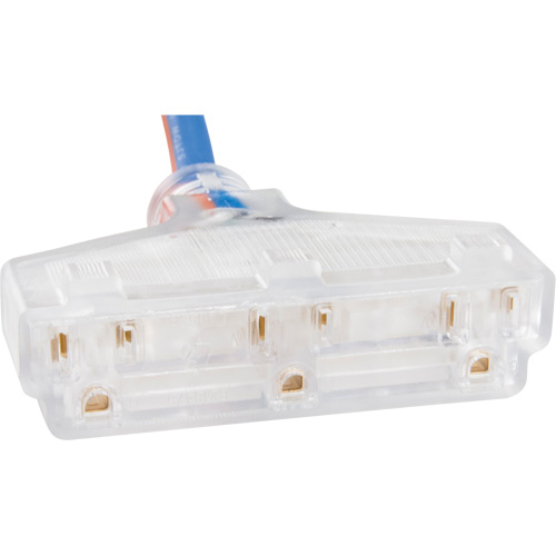 TPE-Rubber Extension Cord with Light Indicator, All-Weather, SJEOW, 12/3 AWG, 15 A, 3 Outlet(s), 25' Oxford Builders Supplies Inc