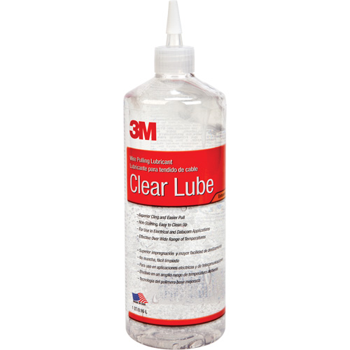Lubrifiant pour tirage de c&acirc;bles, Bouteille pressable Oxford Builders Supplies Inc