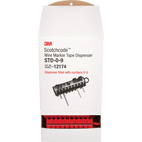 ScotchCode Wire Marker Dispenser Oxford Builders Supplies Inc