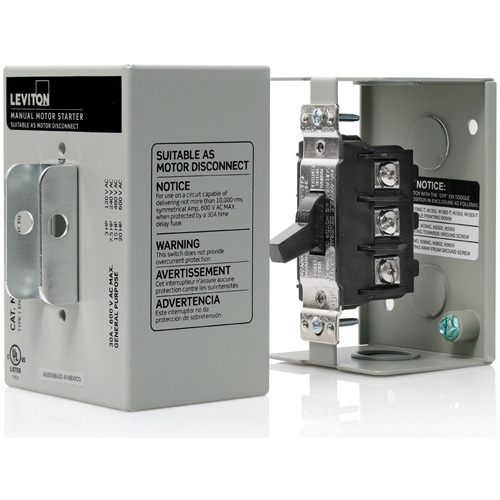 Manual Motor Controller Oxford Builders Supplies Inc