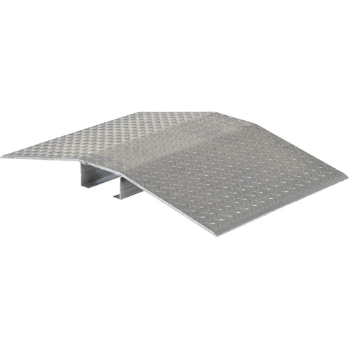 Fabricated Aluminum Hose And Cable Crossover, 48.03" x 24" x 4.5", 2000 lbs. (1 tons) Oxford Builders Supplies Inc