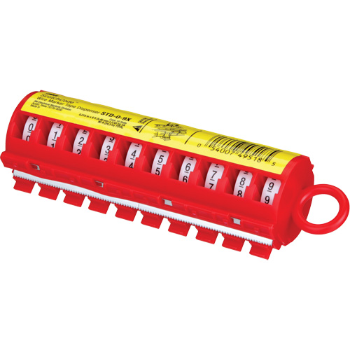 ScotchCode Wire Marker Tape Dispenser Oxford Builders Supplies Inc