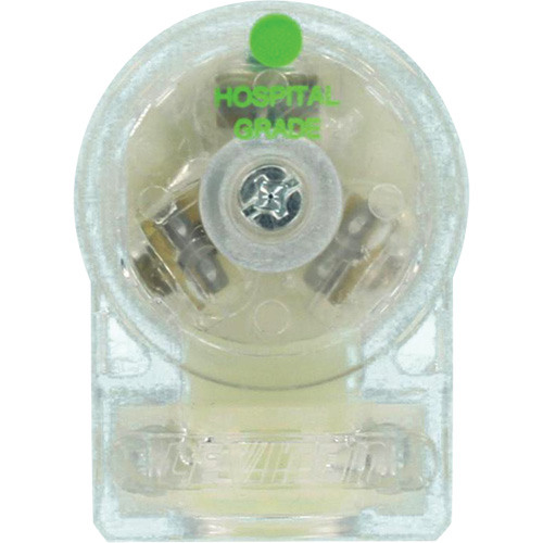 Prise de rallonge &agrave; angle de qualit&eacute; hospitali&egrave;re, Nylon, 15 A, 125 V Oxford Builders Supplies Inc