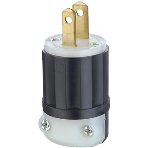 Hospital Grade Extension Plug, Nylon, 15 A, 125 V Oxford Builders Supplies Inc