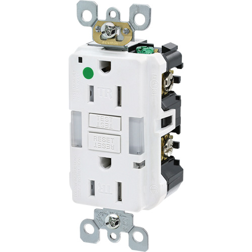 SmartlockPro&reg; Extra Heavy-Duty Self-Test GFCI Receptacle Oxford Builders Supplies Inc