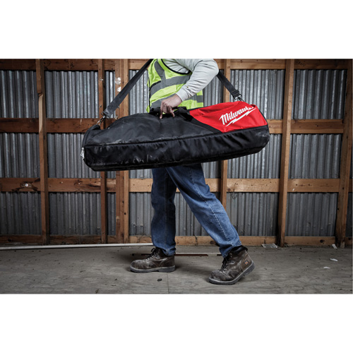 M18 Rocket Tower Light Carry Bag, Ballistic Nylon, 1 Pockets, Black/Red Oxford Builders Supplies Inc