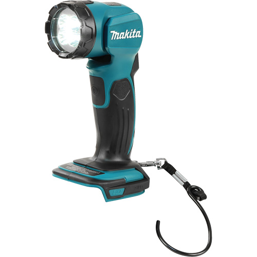 Lampe de poche 18V au lithium-ion, DEL, 160 lumens, 54 hres de fonctionnement, Bloc-pile Rechargeable, Caoutchouc Oxford Builders Supplies Inc
