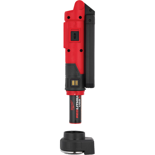 Cl&eacute; USB Redlithium avec aimant et socle de charge, Crochet/Magn&eacute;tique, Rechargeable, 550 lumens Oxford Builders Supplies Inc