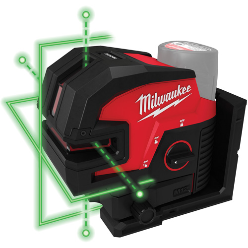 M12 Green Cross Line & 4-Points Laser Oxford Builders Supplies Inc