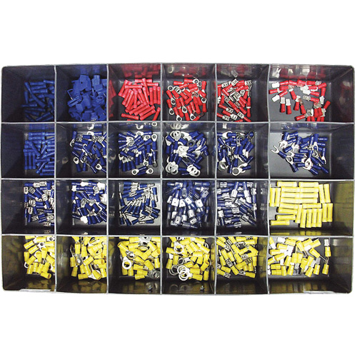 600-Piece Vinyl Insulated Terminals Kit Oxford Builders Supplies Inc
