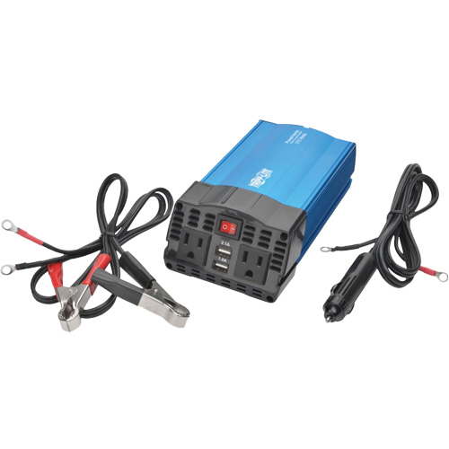 Onduleur ultra compact PowerVerter pour v&eacute;hicule avec 2 prises c. a. Oxford Builders Supplies Inc