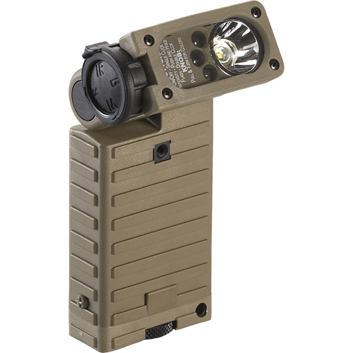 Sidewinder&reg; X High-Output Multi-Fuel Military Light with Tilting Head, LED, 275 Lumens, AA Batteries Oxford Builders Supplies Inc