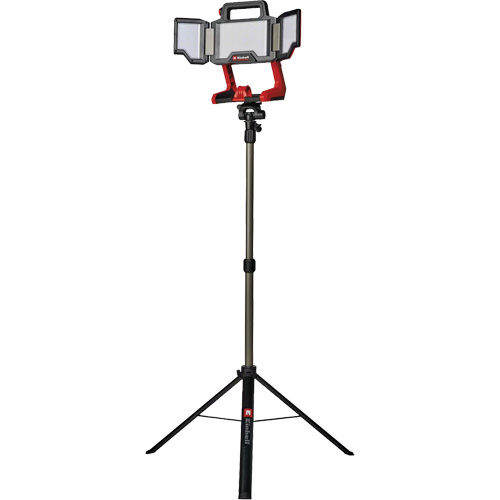 Lampe de travail &agrave; DEL professionnelle &agrave; panneaux pliants lumens sans fil 18V sur tr&eacute;pied, DEL, 3600 lumens Oxford Builders Supplies Inc