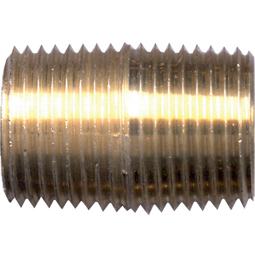 Close Nipple, Brass, 3/4", NPT Oxford Builders Supplies Inc