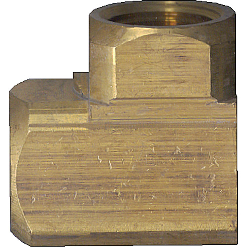 Raccord de tuyau extrud&eacute; en coude 90°, FPT, Laiton, 1/8" Oxford Builders Supplies Inc