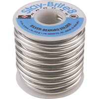 M&eacute;taux d'apport Stay-Brite, Sans plomb, 96 % d'&eacute;tain, 4 % d'argent, &acirc;me Plein, dia. 0,125" Oxford Builders Supplies Inc