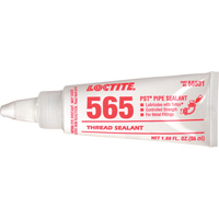 Thread Sealant 565 PST Controlled Strength, Tube, 50 ml, -54° C - 149° C/-65° F - 300° F Oxford Builders Supplies Inc