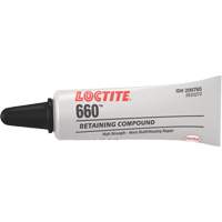 Compos&eacute; de retenue pour r&eacute;paration ajust&eacute; &agrave; la presse Quick Metal 660, 6 ml, Tube, Argent Oxford Builders Supplies Inc