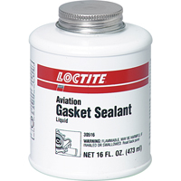 Aviation Gasket Sealant, Brush Can, Brown Oxford Builders Supplies Inc