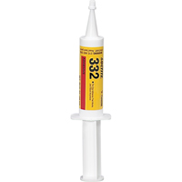 Adh&eacute;sif structurel 332 pour environnements s&eacute;v&egrave;res, 623 g, Seringue, Ambr&eacute;e Oxford Builders Supplies Inc