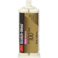 Scotch-Weld Adhesive, 1.7 fl. oz., Dual Cartridge, Two-Part, Clear Oxford Builders Supplies Inc