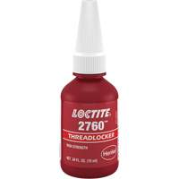 Compos&eacute; de blocage 2760 adh&eacute;sif instantan&eacute;, Rouge, &eacute;lev&eacute;, 10 ml, Bouteille Oxford Builders Supplies Inc