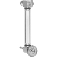 Round Nylon Liquid Level Gauge, Threaded, 5" L, 205°F (96.11° C) Oxford Builders Supplies Inc