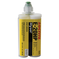 Adh&eacute;sifs structuraux &agrave; s&eacute;chage rapide E-20P, 200 ml, Cartouche double, Deux composants, Blanc Oxford Builders Supplies Inc