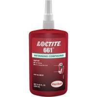 Compos&eacute; de retenue Loctite 661, 250 ml, Bouteille, Jaune Oxford Builders Supplies Inc