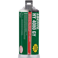 HY 4080 GY Structural Repair Hybrid Adhesive, Two-Part, Dual Cartridge, 50 g, Grey Oxford Builders Supplies Inc