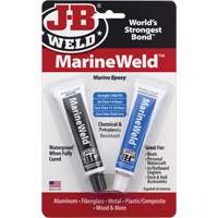 MarineWeld Epoxy, Two-Part, Tube, 3 oz., Grey Oxford Builders Supplies Inc