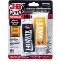 KwikWeld Epoxy, Two-Part, Tube, 10 oz., Grey Oxford Builders Supplies Inc