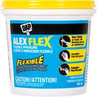 Alex Flex&reg; Flexible Spackling, 946 ml, Plastic Container Oxford Builders Supplies Inc