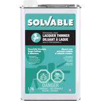 Professional Grade Lacquer Thinner, Rectangular Can, 3.78 L Oxford Builders Supplies Inc