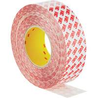 Double-Sided Adhesive Tape, Polyester, 50 mm (1.96") W x 50 m (164') L, 8 mils Thick Oxford Builders Supplies Inc